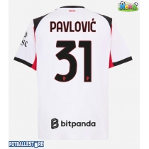 AC Milan Strahinja Pavlovic #31 Bortedrakt 2025-26 Kortermet